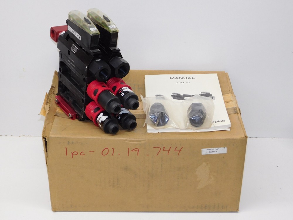 New PIAB P5010 AVM 2 CU Control Valve Unit Compact Stackable Vacuum Pump Module