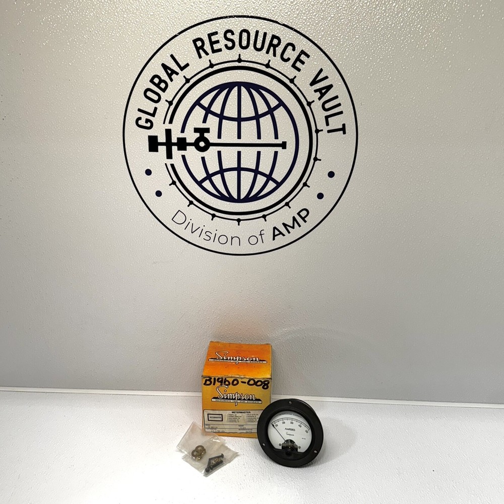 Simpson Panel Meter MeterMaster No: 261553