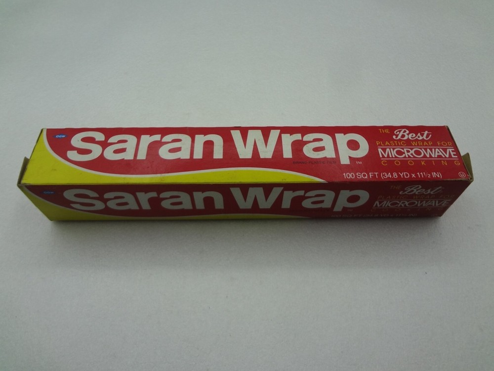 Dow Saran Wrap Plastic Wrap 1982-1984