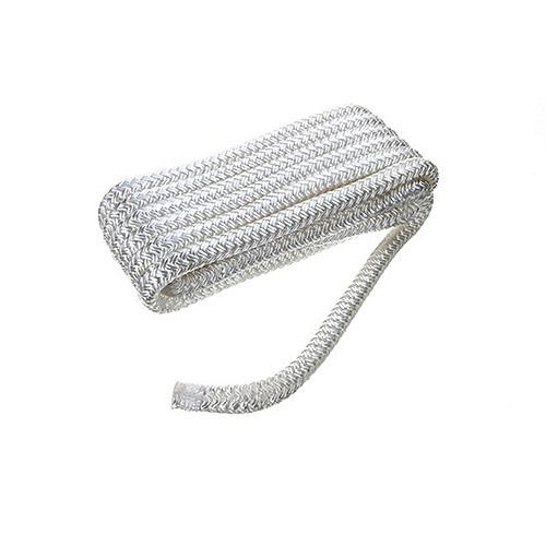 Seachoice 40111 Double Braid Dock Line-White-1/2"X15'
