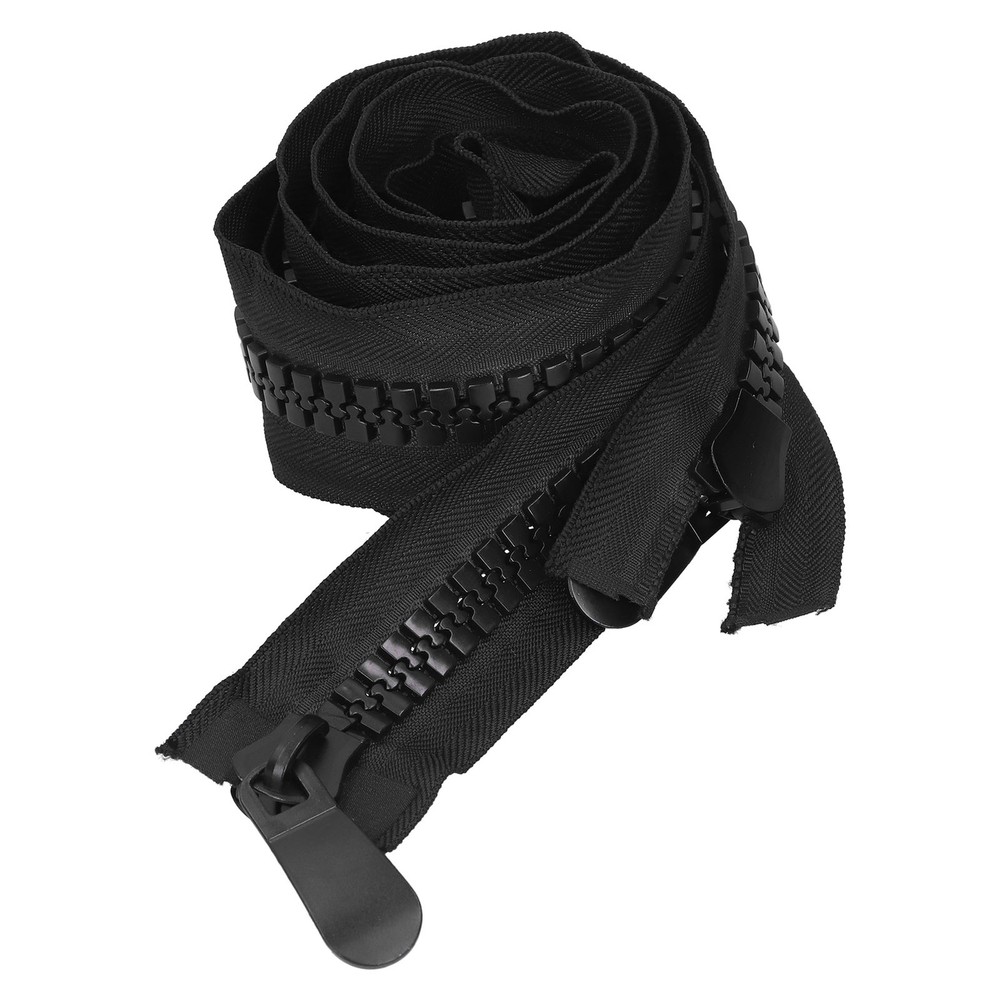 2 Pack Hard Plastic Polyester Zipper For DIY Sewing Tents Trending