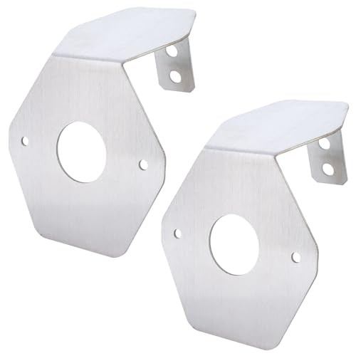 2pcs Watermelon Light Brackets, Stainless Steel Watermelon Mirror Turn