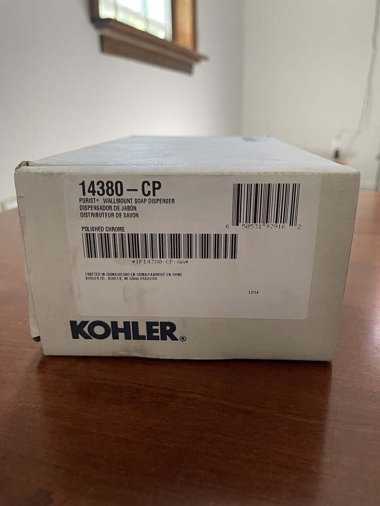 Kohler Soap Dispenser. Polished Chrome