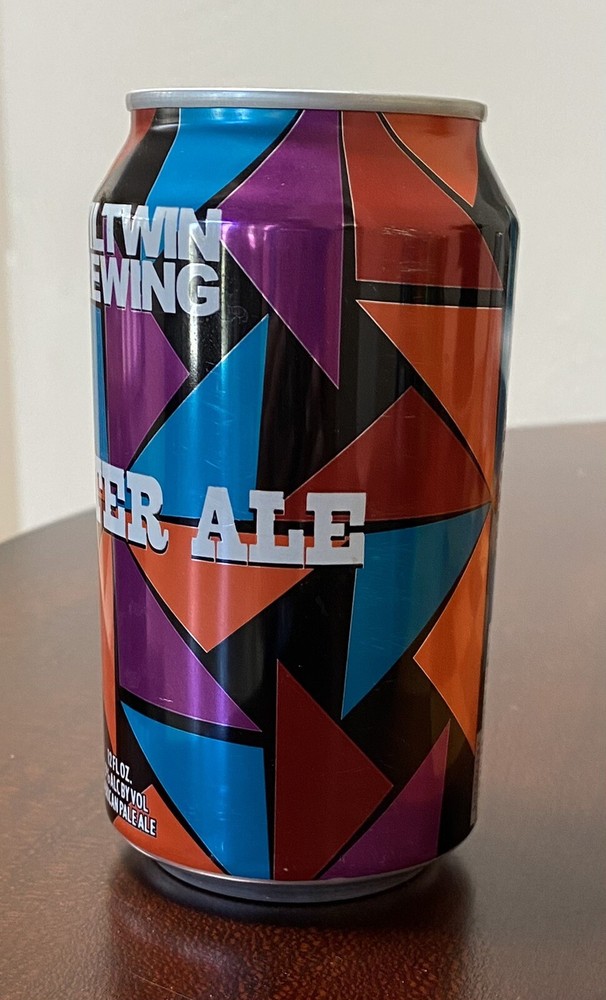 Evil Twin Brewing Hipster Ale Empty Beer Can Bottom Opened