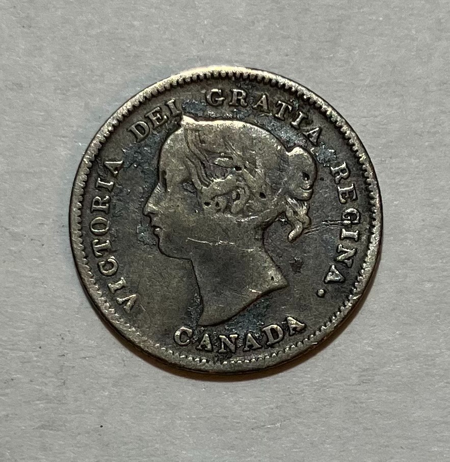 1900 Canada Silver 5 Cents - Oval 0