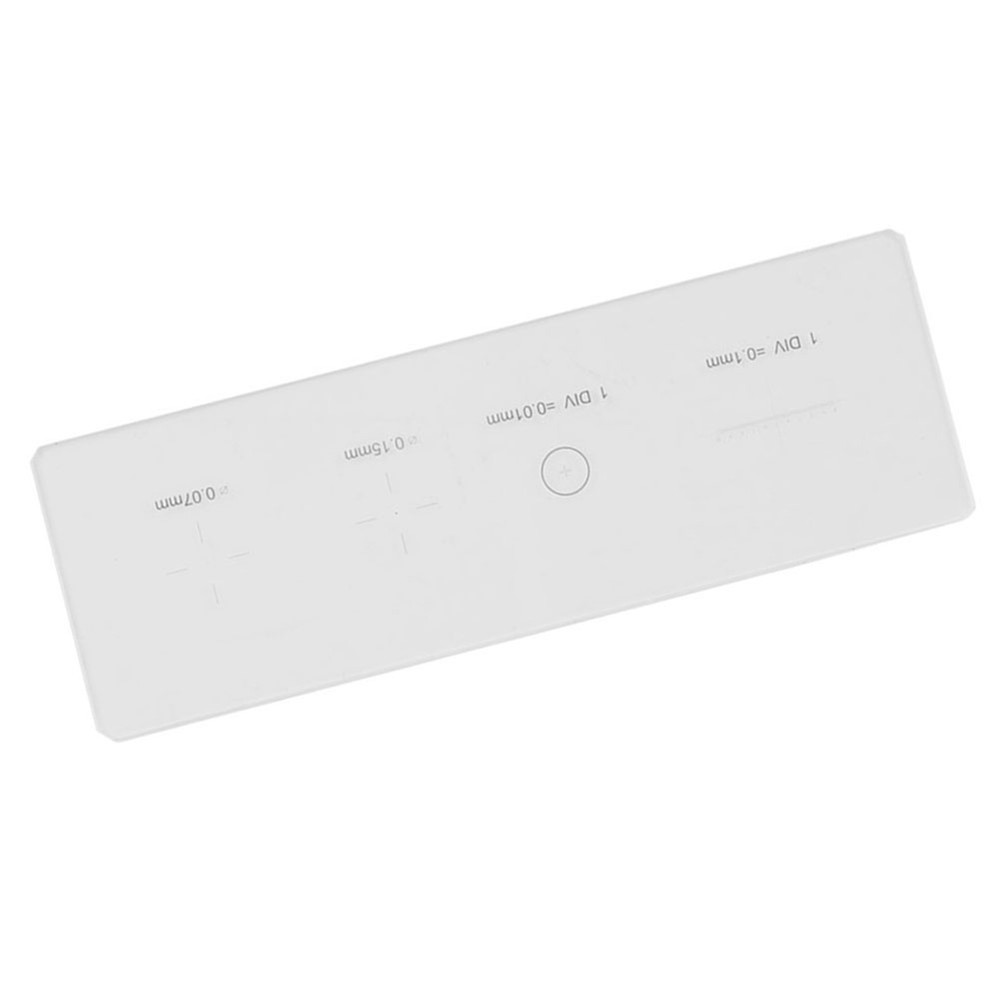 Microscope Objective Micrometer Calibration Slide Glass Stage Micrometer DIV New