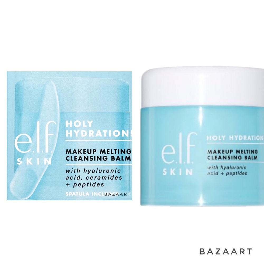 elf HOLY HYDRATION MAKEUP MELTING CLEANSING BALM 2.0 Fl. OZ.