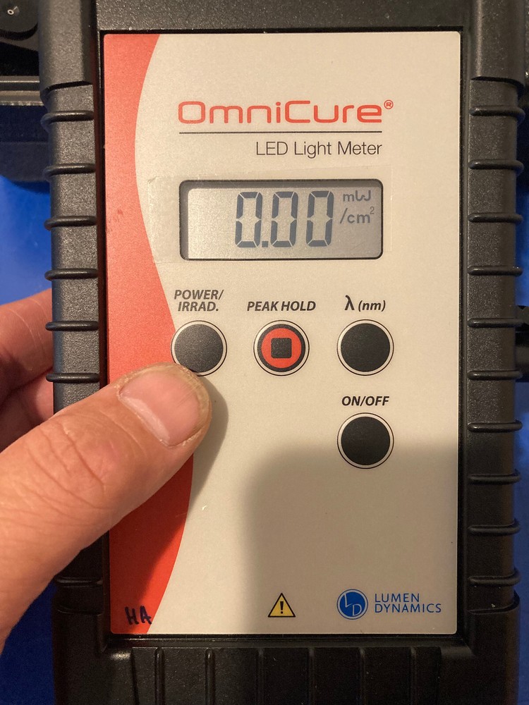 15140 Lumen Dynamics LM2011 & LS100 omnicure LED light meter