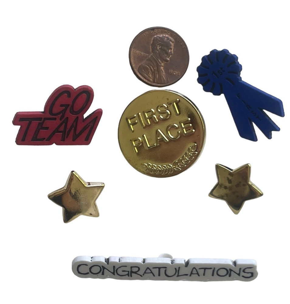 Buttons WINNER First Place Favorite Findings Assorted Pack Blumenthal Lansing