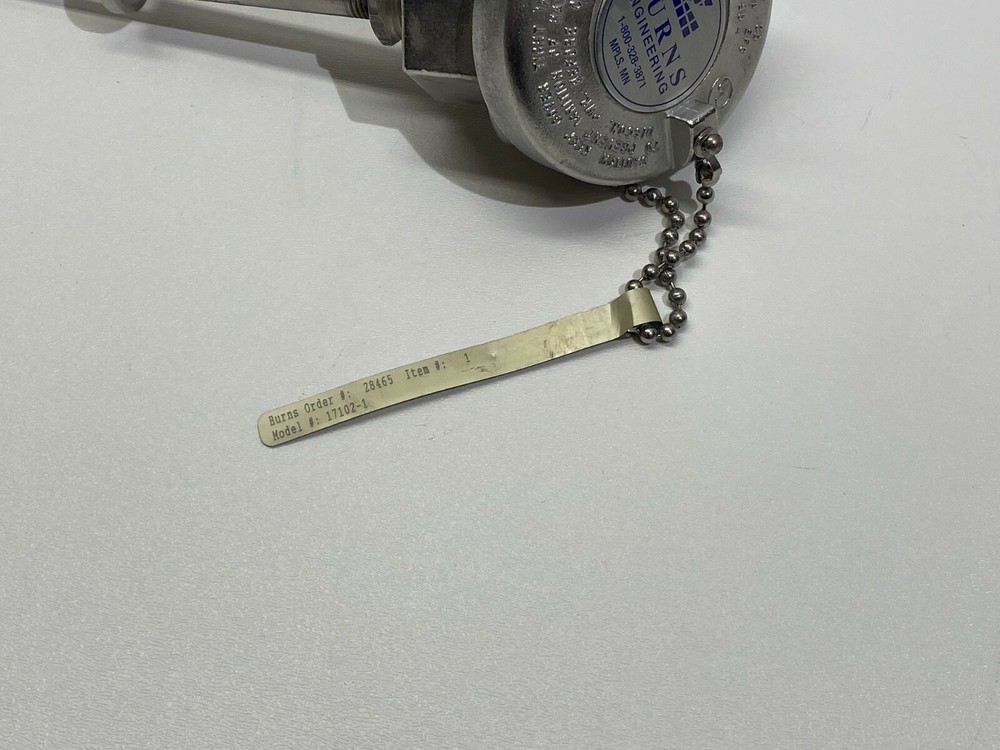 Burns Engineering 17102-1 Temperature Probe and Enclosure With Warranty