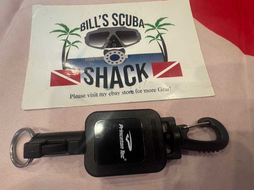 SCUBA REGULATOR CONSOLE CLIP BY PRINCETON TECH NICE!