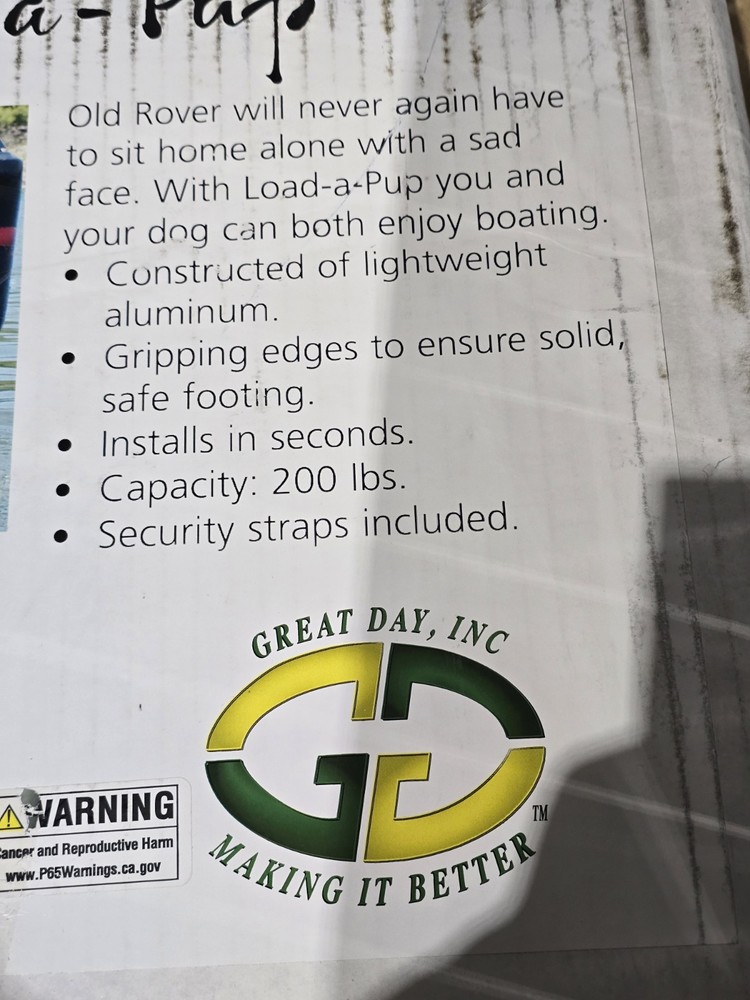 Great Day Load-A-Pup 14x20in Pet-Loading Platform