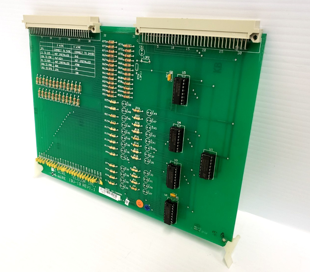 Telecor II Intercom IBU-1B Rev 1.1 Input Buffer Module PCB Circuit Board Control