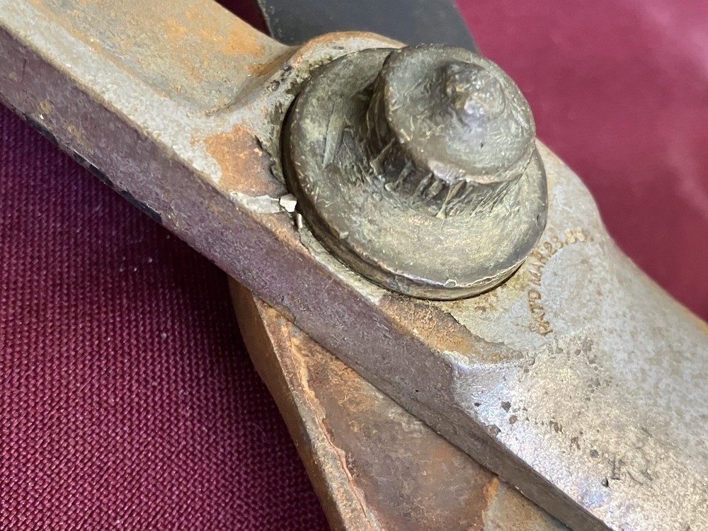 Vintage Big Scissors Marked Pat Mar 23 - 80