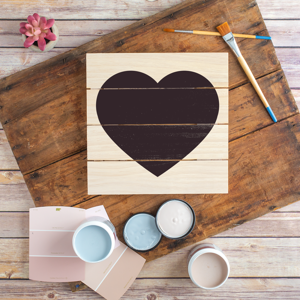 Heart Stencil - Durable & Reusable Mylar Stencils