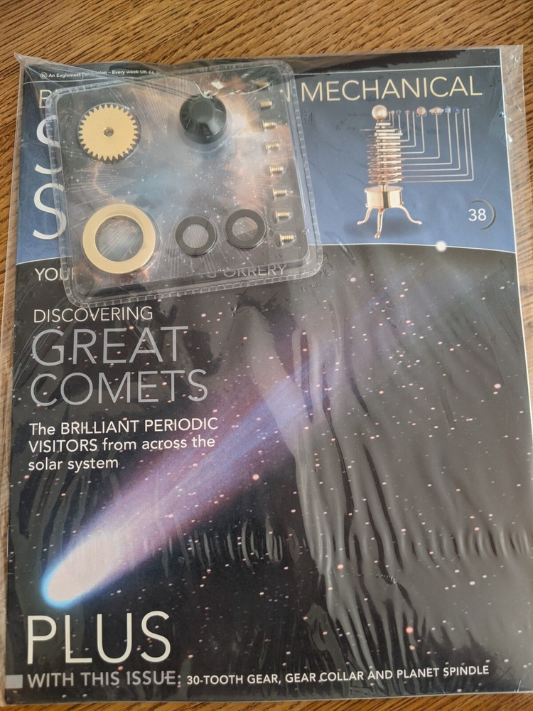 eaglemoss build a model solar system Issue 38 RARE [SEALED]
