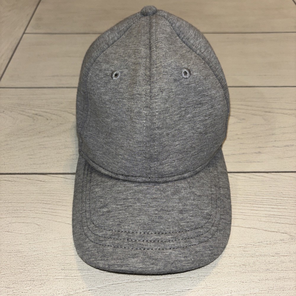 Lululemon Unisex Classic Ball Cap Structured One Size Heathered Gray Hat
