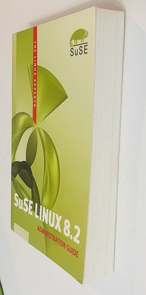 SuSE Linux 8.2 Administration Guide (2003) Vintage Linux Manual | VG Condition