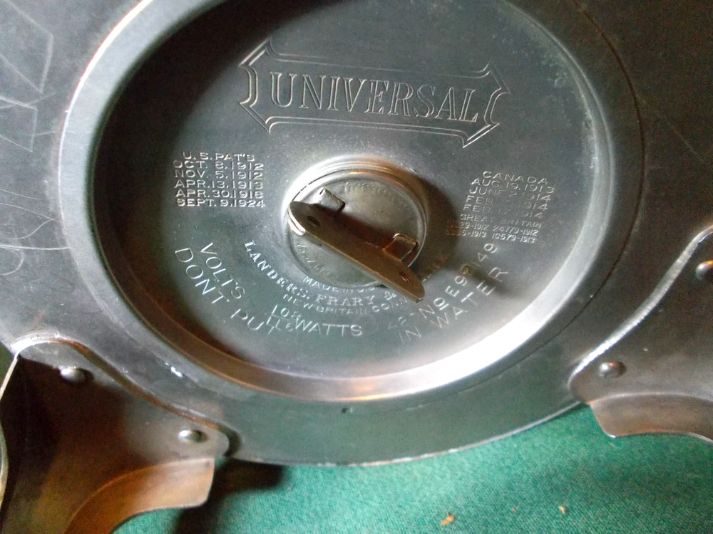 ANTIQUE UNIVERSAL COFFEE PERCOLATOR CLEAN WORKS GREAT!