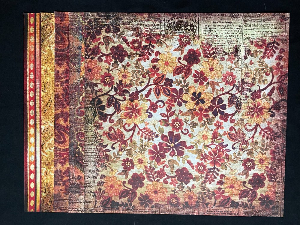 DAISY D'S "MODA" COLLECTION 1 12X12 SINGLE-SIDED PAPER
