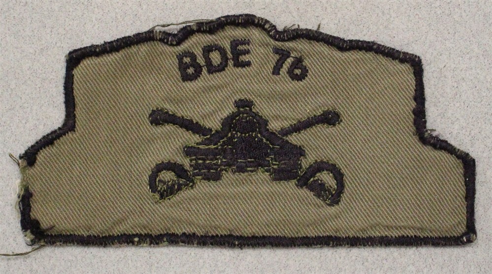 Army TCQC Patch 558: "BDE 76" - unknown unit