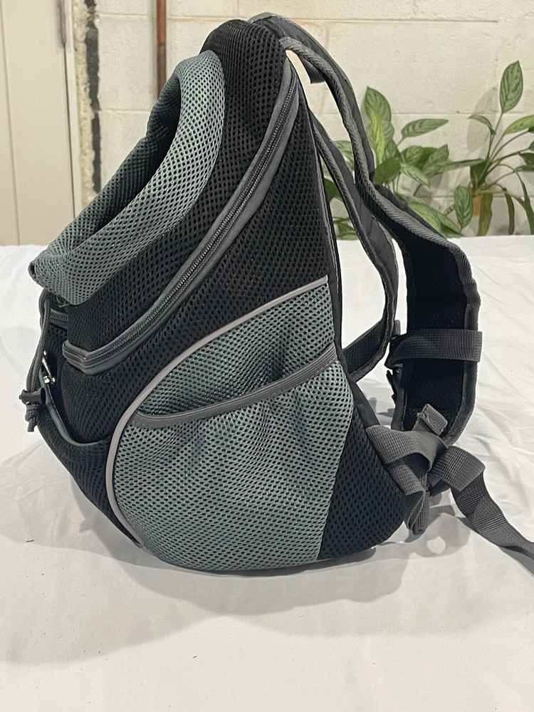 Pet Dog Carrier Backpack Adjustable Straps Front and Back Carrier small