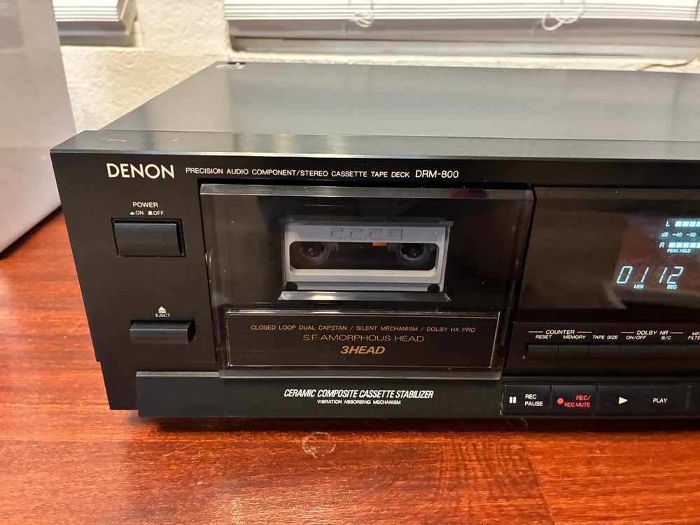 Denon DRM-800 Stereo Cassette Deck