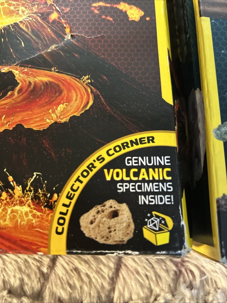 3 National Geographic Stem Science Projects Crystal Lab, Volcano , Geodes