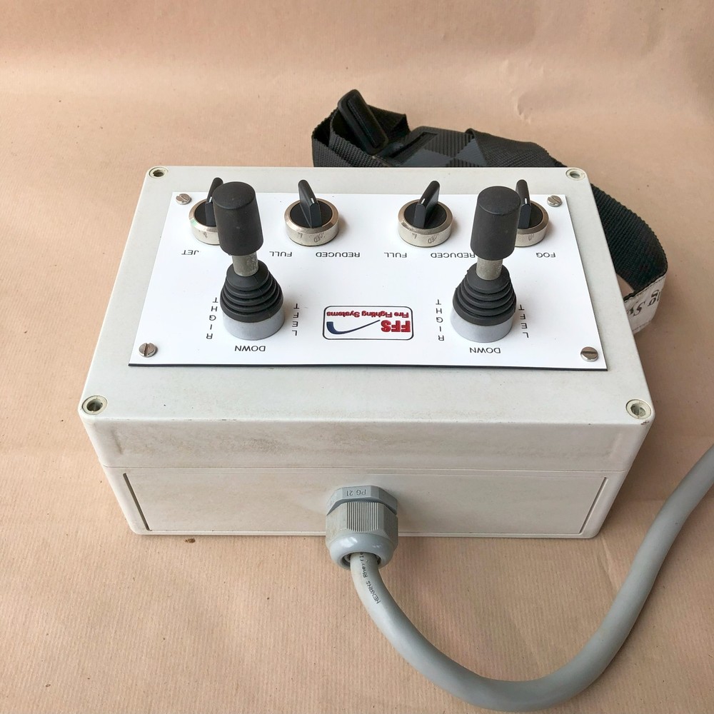 FFS FIRE FIGHTING SYSTEMS PORTABLE REMOTE CONTROL UNIT JOYSTICK CONTROLLER