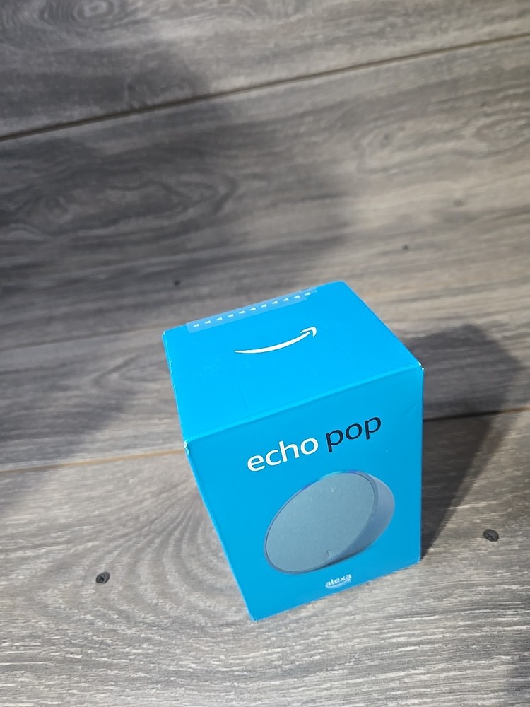 Amazon Echo Pop (2023) *NEW IN BOX* - Amazon Alexa Smart Speaker - Light Gray