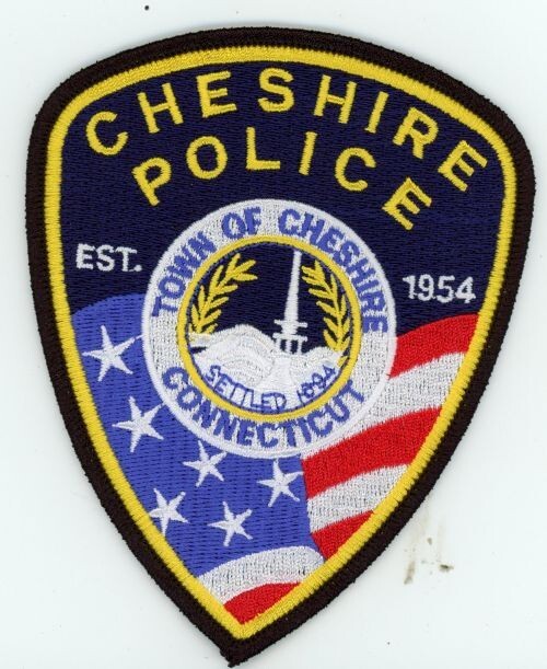 CONNECTICUT CT CHESHIRE POLICE NICE SHOULDER PATCH SHERIFF