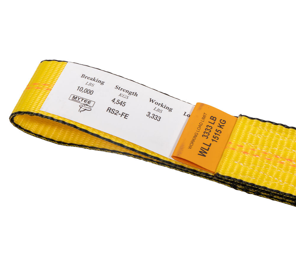 4PK 2"x11"Replacement Fixed End Tie Down Strap w/Flat Hook & Bolt Loop 3333lbs