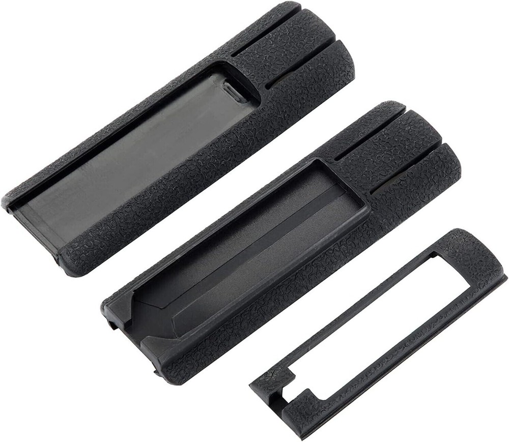 2 Pcs Tactical Flashlight Tape Switch Plate Mount Kit Pressure Mount for PEQ
