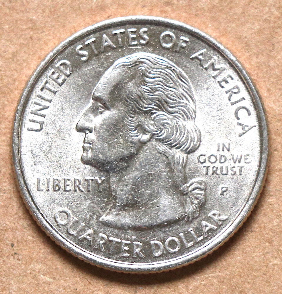 1999 P Georgia State Quarter circulated