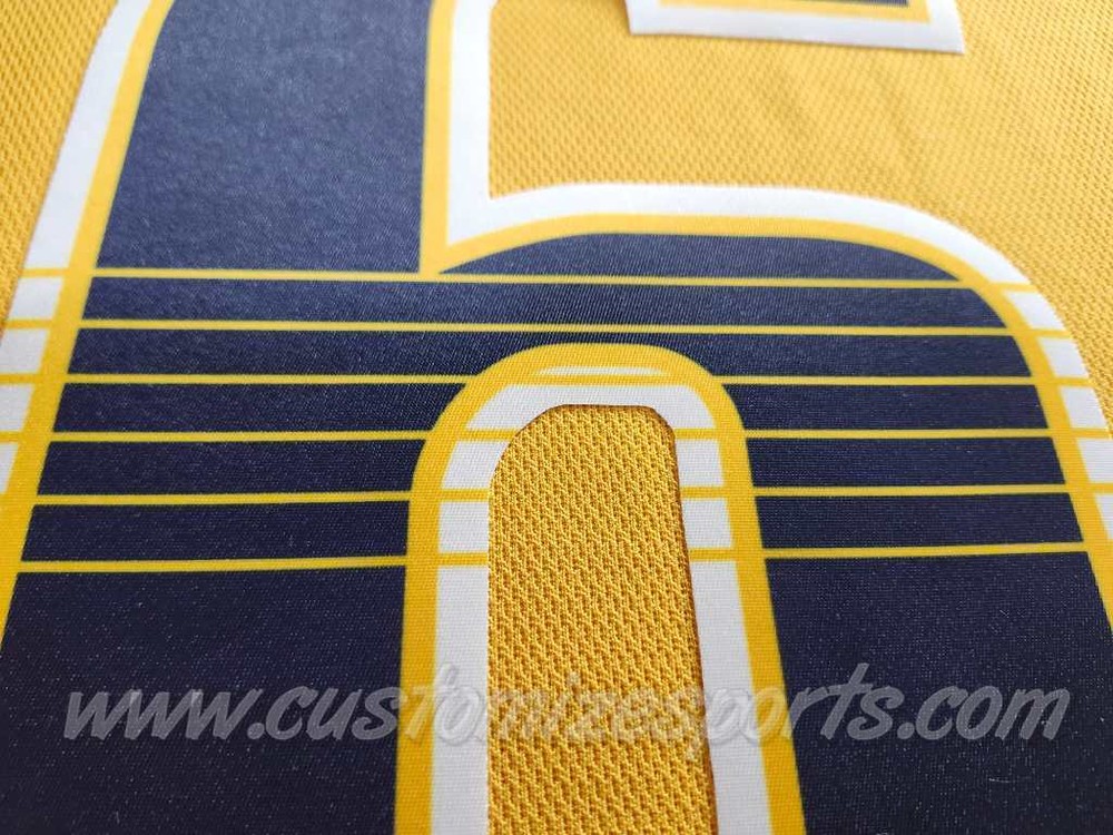 Nashville Predators Customized Number Kit For 2017-Present Home Uniform