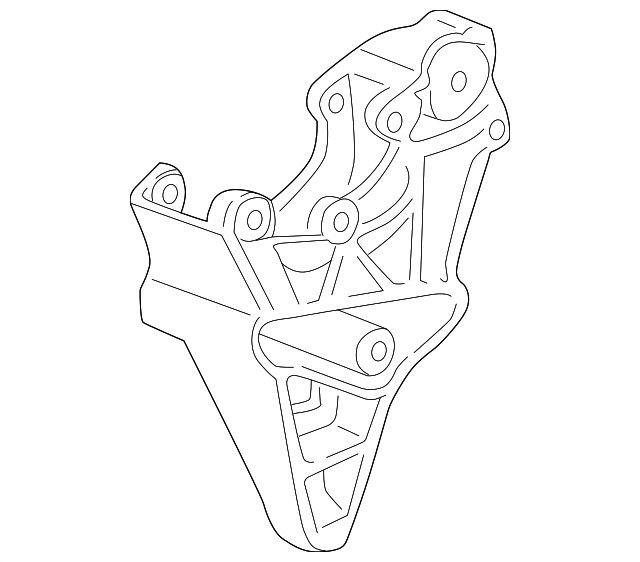 Genuine GM Belt Tensioner Bracket 10236997