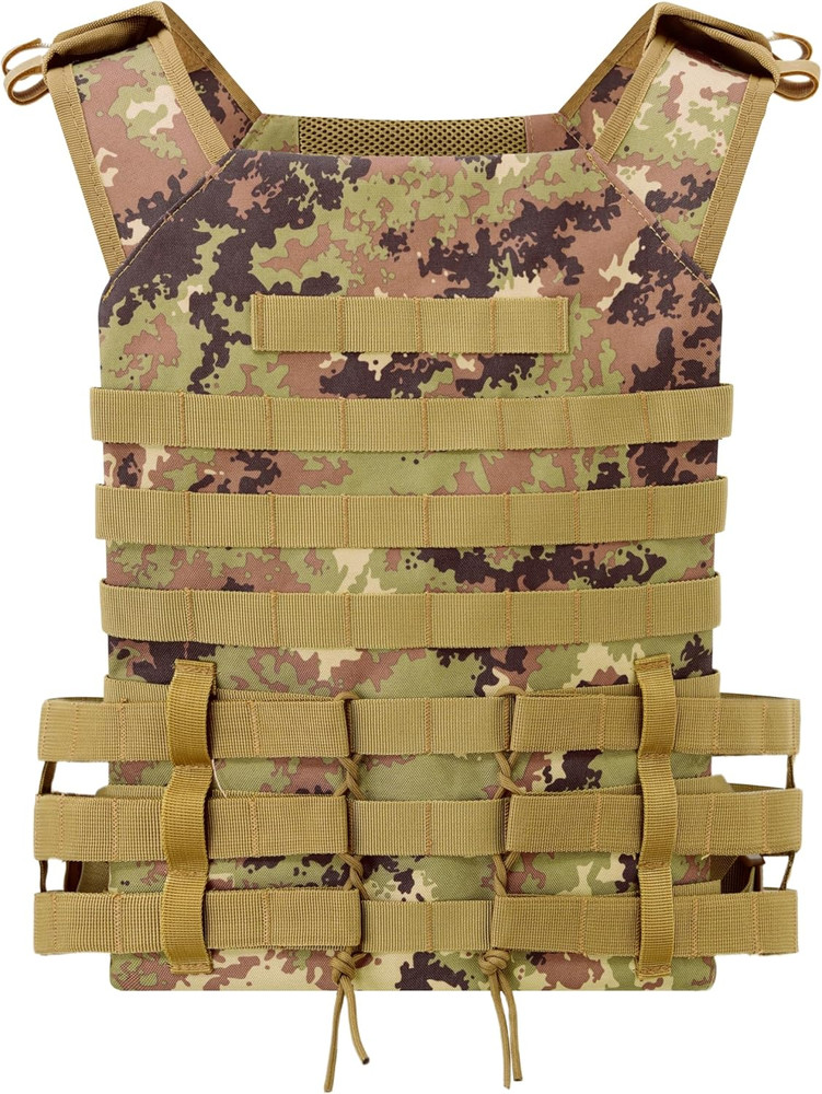 Tactical Outdoors Vest,Fully Adjustable Breathable,Lightweight Modular Paintball