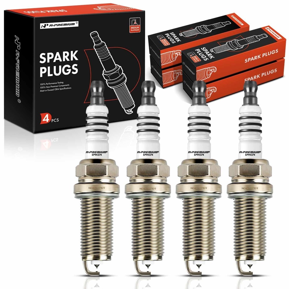 A-Premium Iridium Platinum Spark Plugs Compatible with Ford Explore... Fast Ship