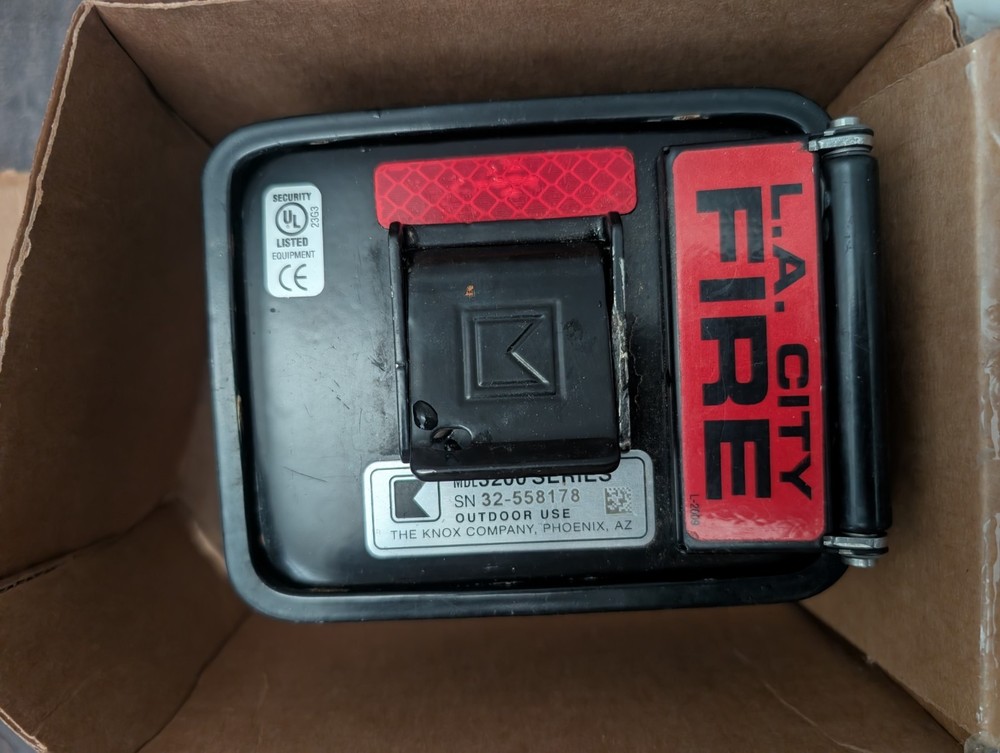 Knox box 3200 la city fire