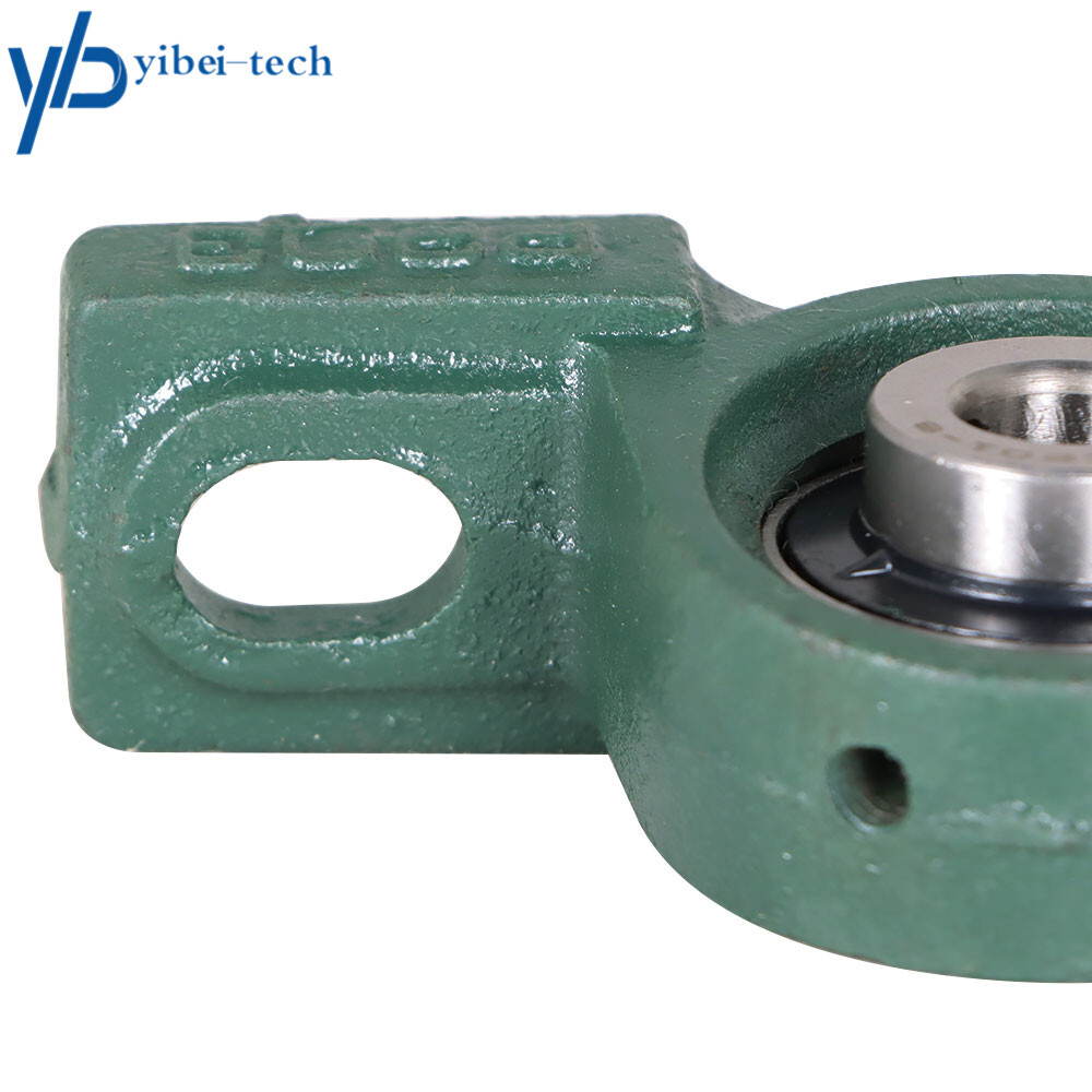 4 Piece 1/2" Bore UCP201-8 Solid Base Pillow Block Bearing Self Aligning 2 Bolt