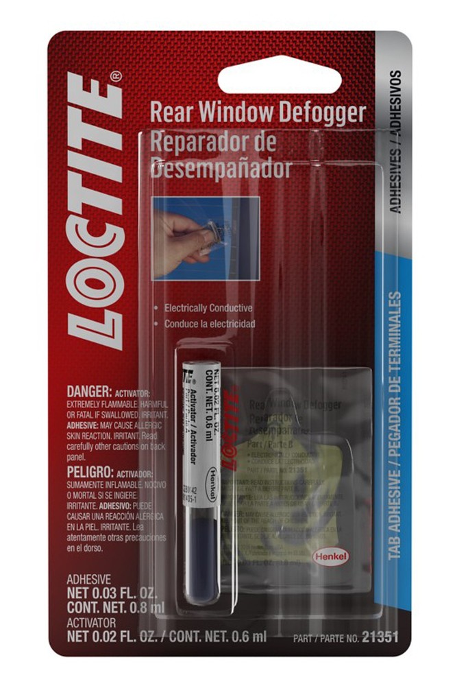 Loctite Adhesive - Rear Window Defogger Tab - 2 Part - Kit 194080