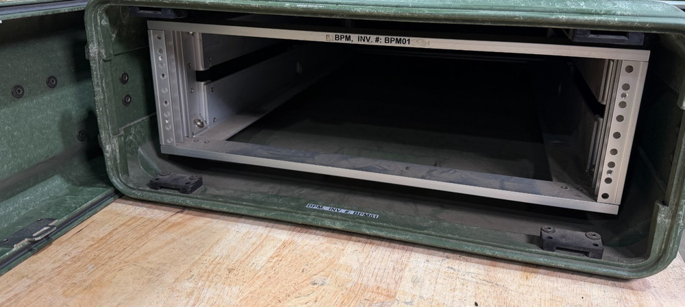 ECS Server 3U Rack Rackmount 19" X 30" Frame Waterproof Green Storage Case