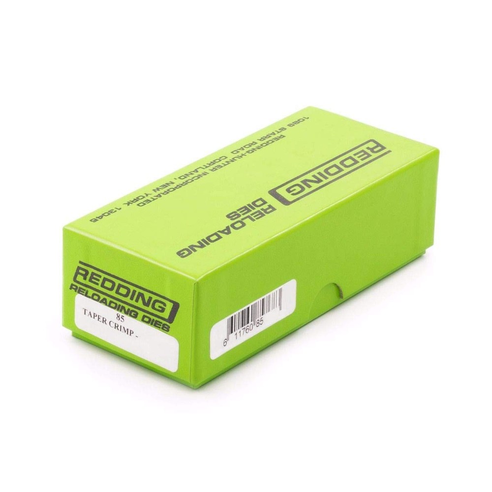 Redding Reloading Taper Crimp Die - Durable Gunsmithing Handloading 9mm Luger