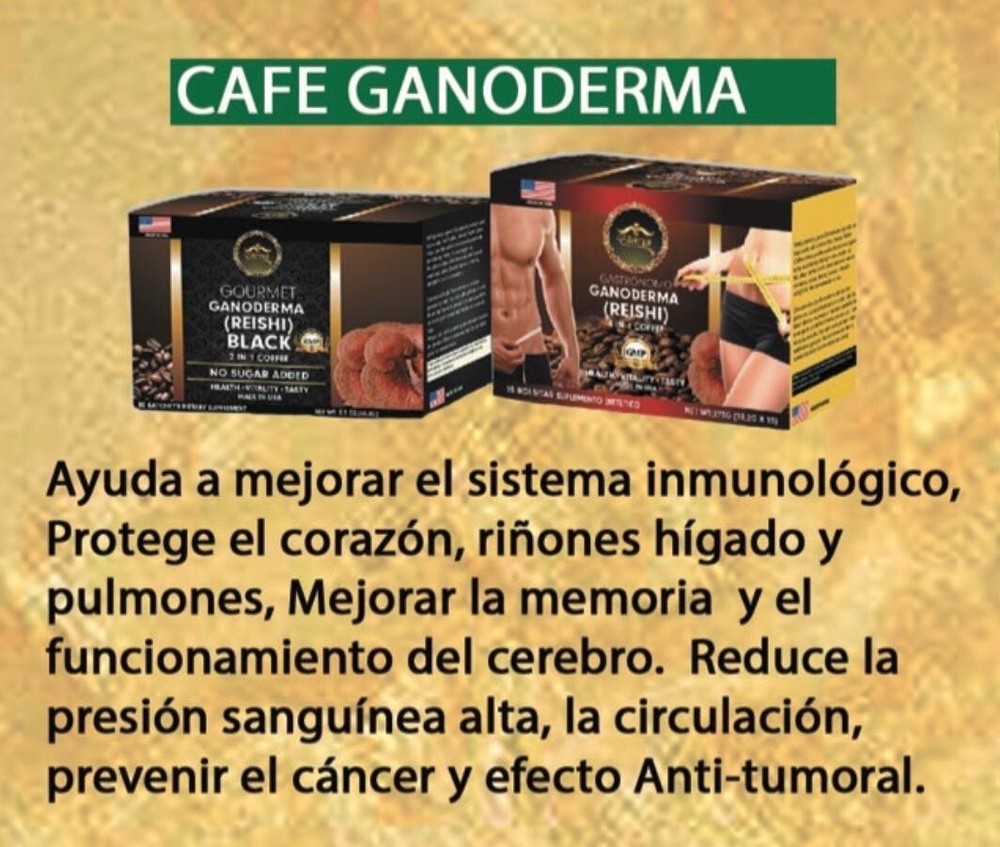 Cafe con Ganoderma Reishi 4 En 1 Asian DE ETERNAL