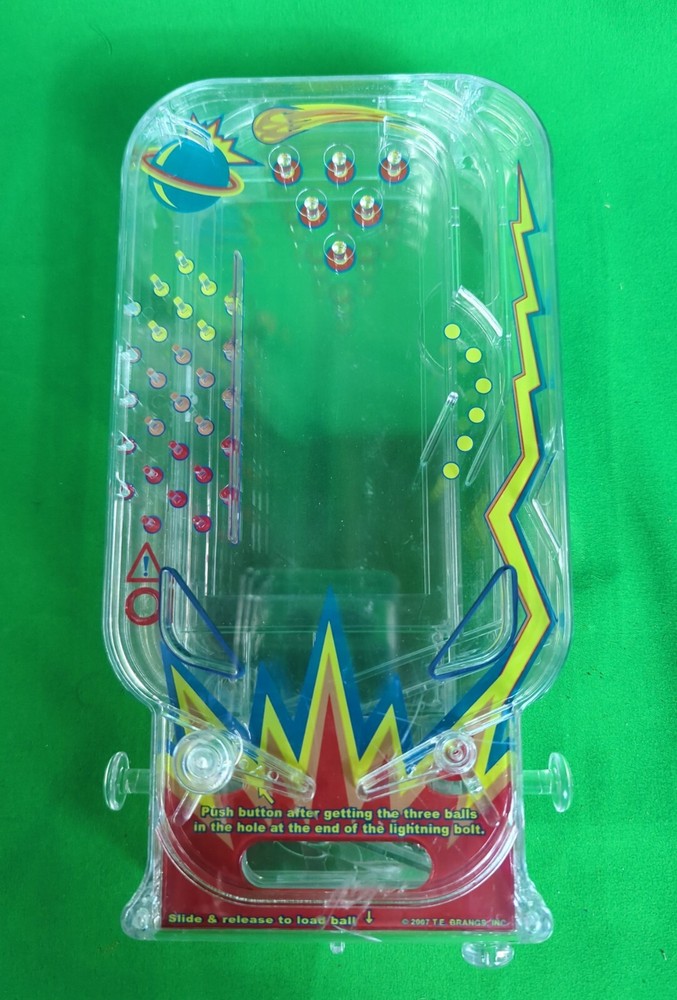 T.E. BRANGS Handheld Tabletop Manual Pinball Machine 2 Balls (3U) (UY)