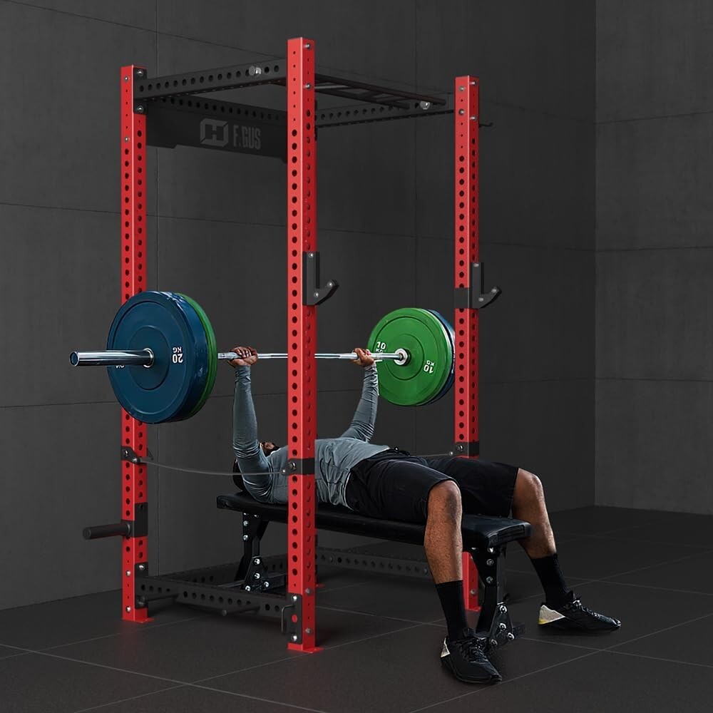 3"x3" Power Cage, 2400lbs Multi-Function Power Rack - NEW IN BOX