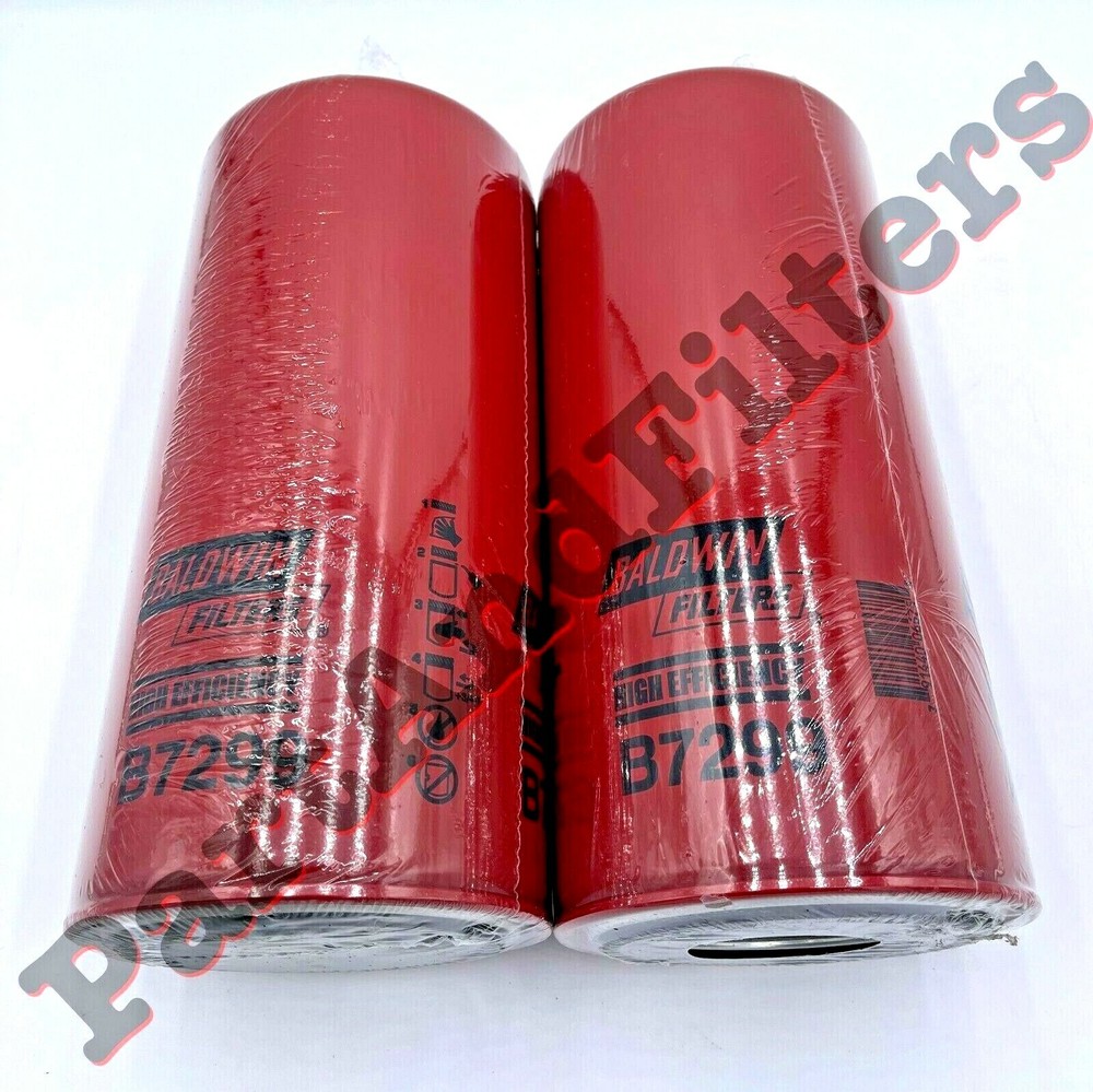 B7299 Baldwin Filter High Efficiency Lube Spin-on (Pack of 2)