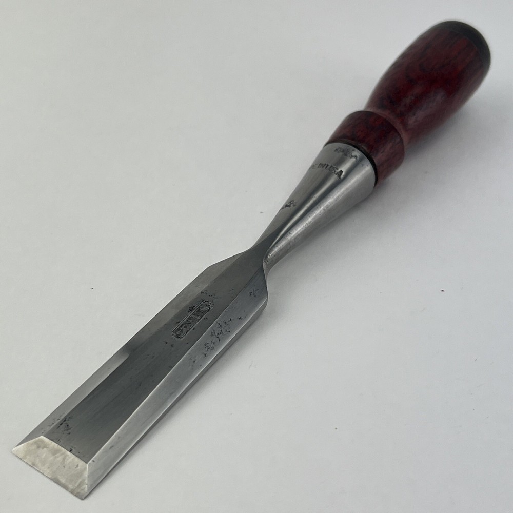 Stanley Made In USA 7/8'' Bevel Edge Socket Chisel No.750 Style Paring Chisel