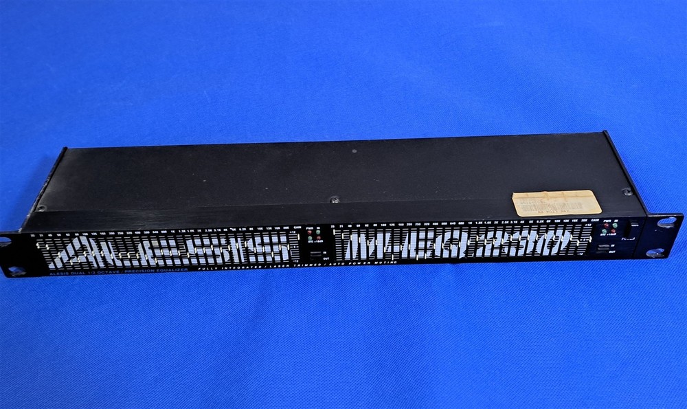 Alesis M-EQ 230 Dual 1/3 Octave Precision Equalizer - Untested