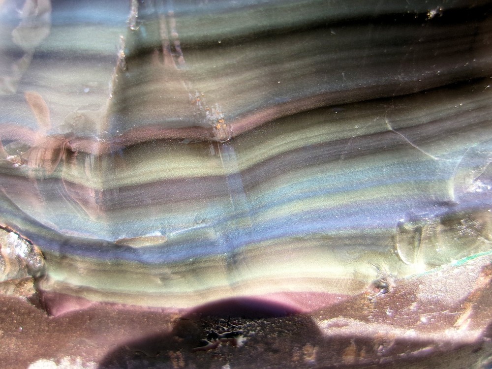 Rainbow Obsidian Lapidary Rough for Cabbing 39.15 Lbs. Mexico